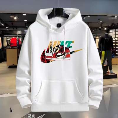 Sudadera con Capucha y Gráfico Multicolor – Estilo Streetwear