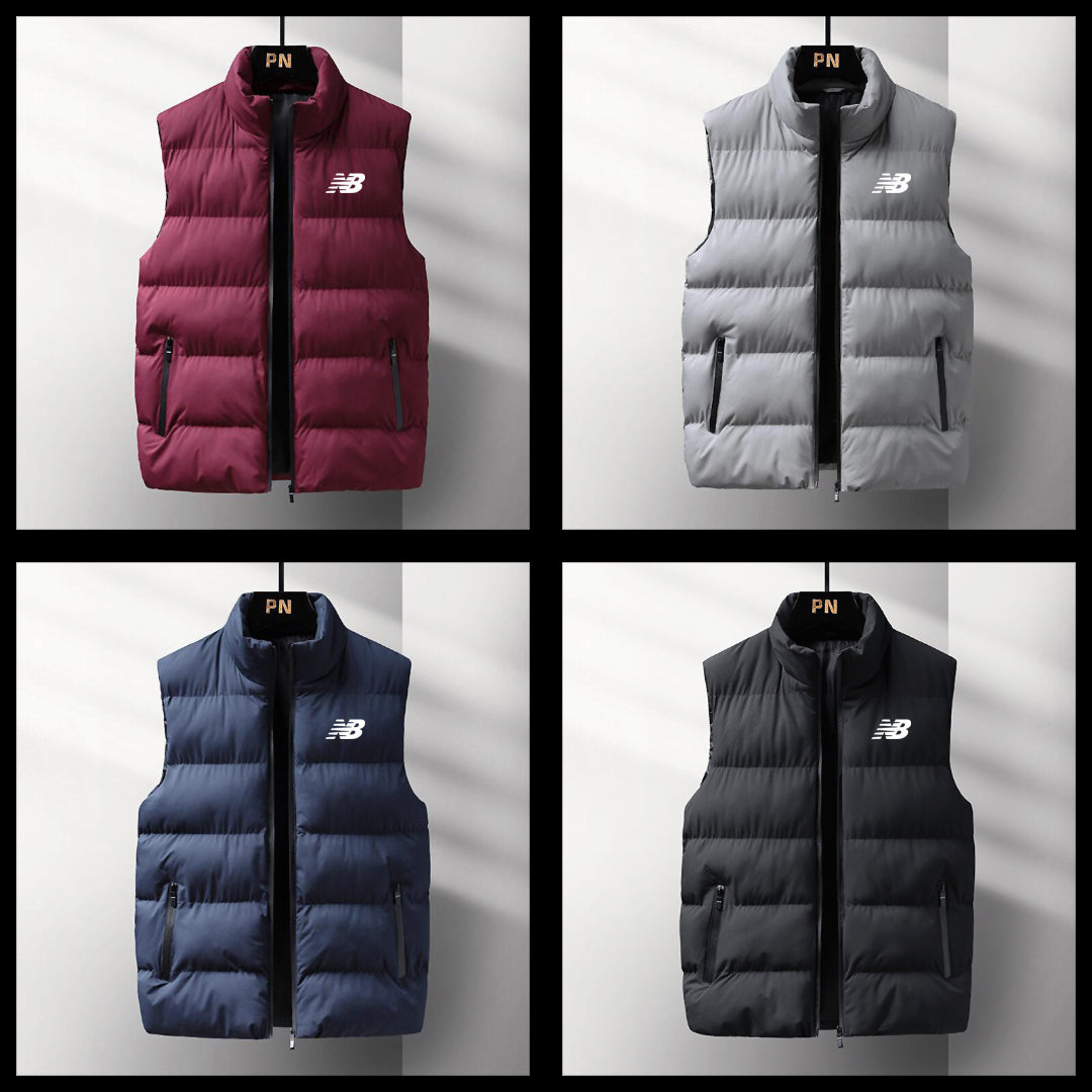 Chaleco acolchado estilo deportivo minimal