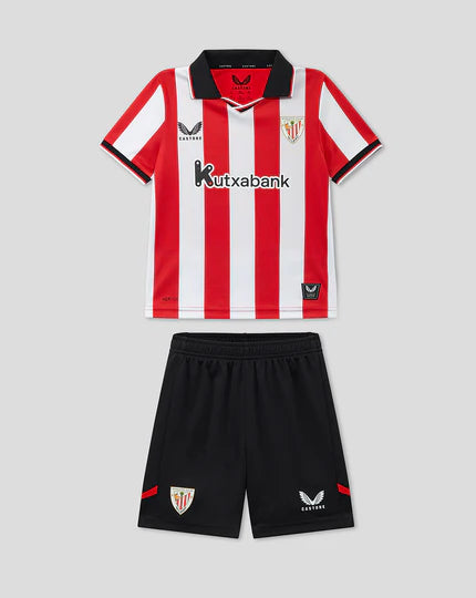 Primera Equipación Athletic Club para Niños – Camiseta y Pantalón Oficial