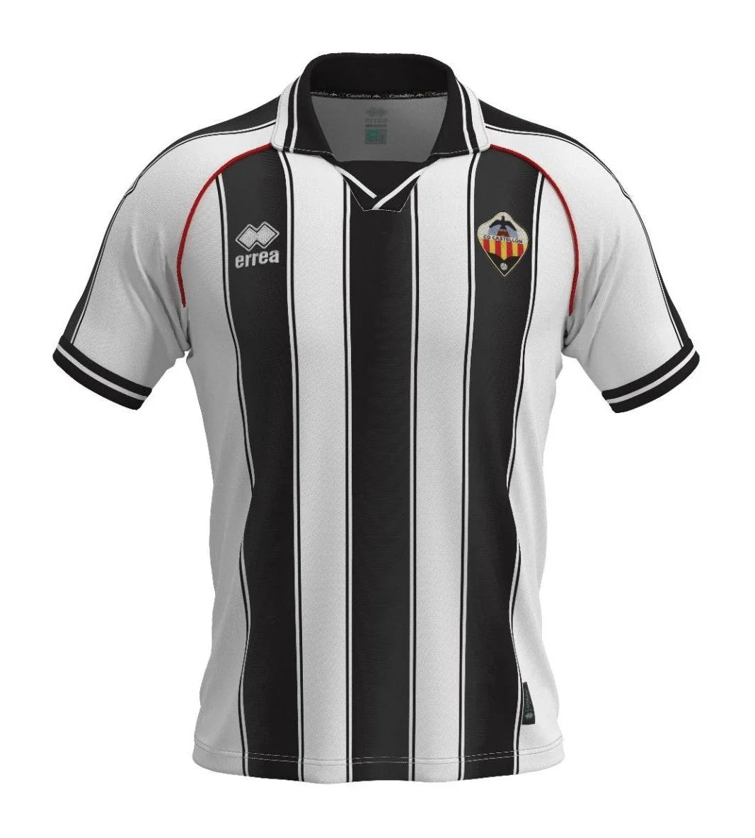 34Camiseta CD Castellón – Primera Equipación a Rayas