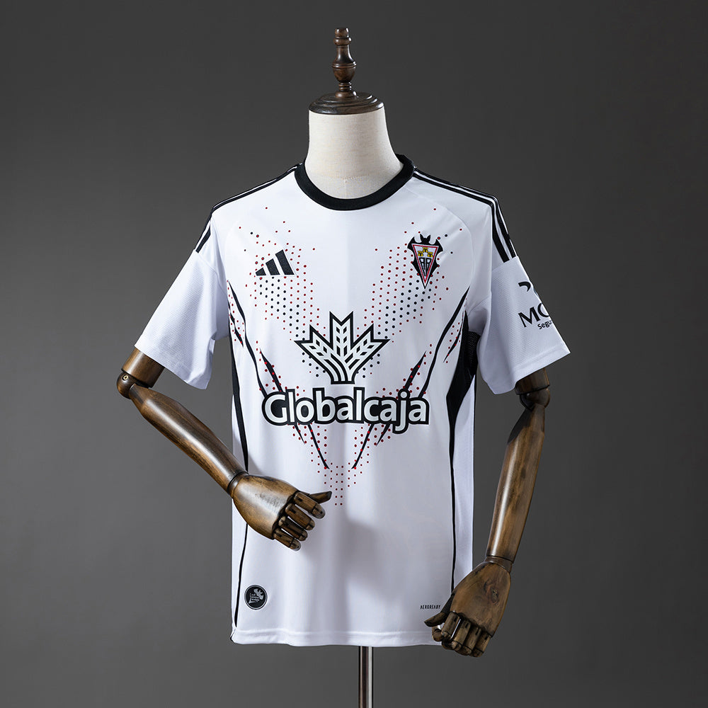 75Camiseta Oficial Albacete Balompié Blanca – Primera Equipación