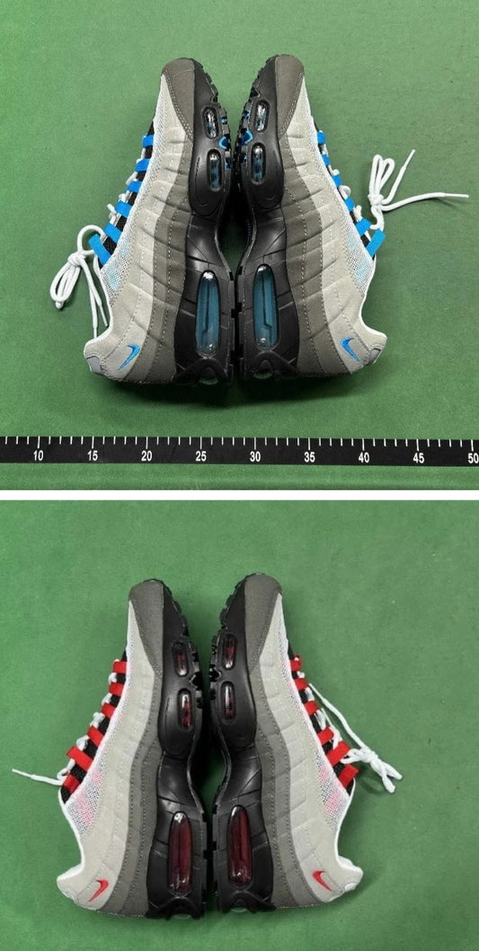 Zapatillas deportivas con cámara de aire y suela acolchada