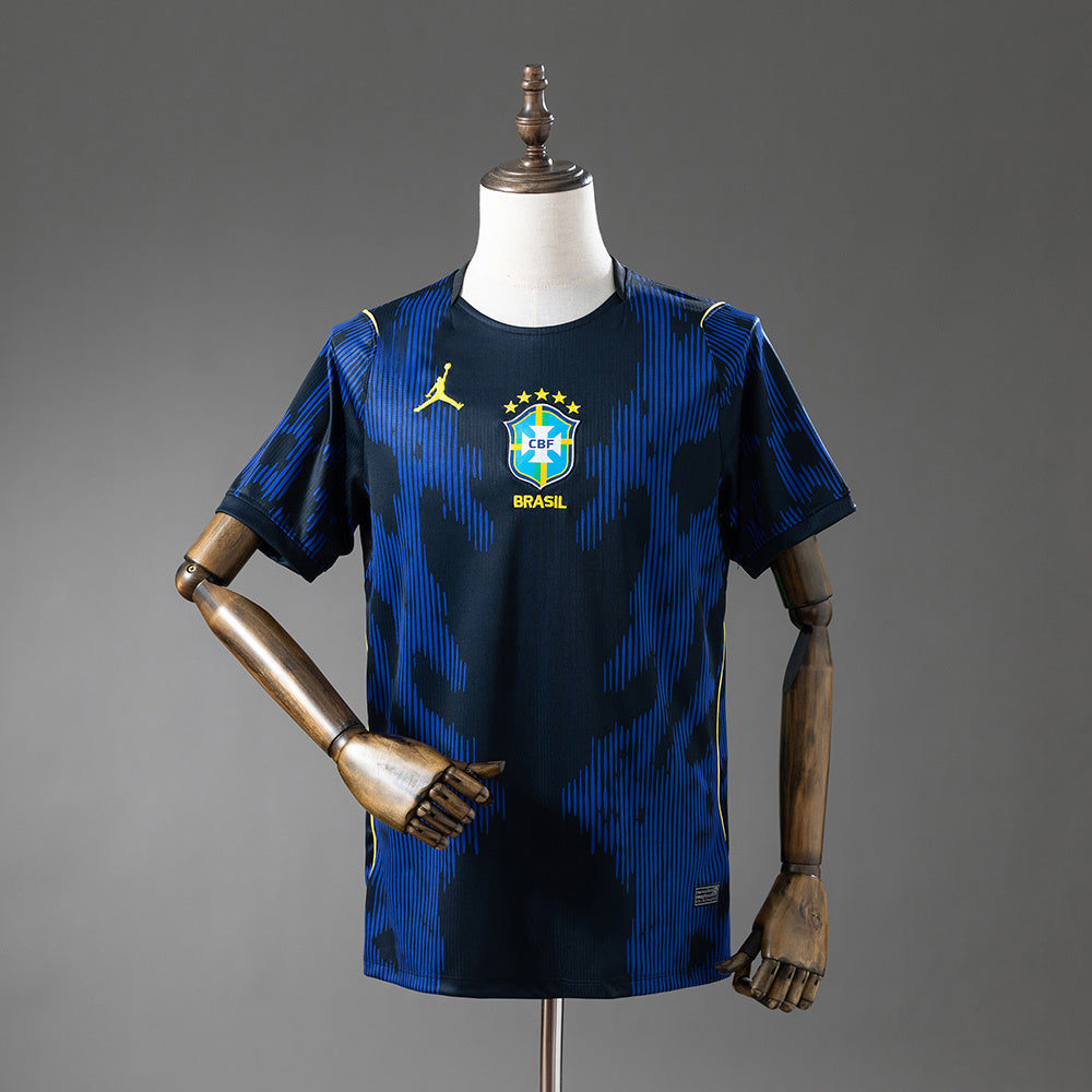 Camiseta Brasil Segunda Equipación – Azul Oscuro