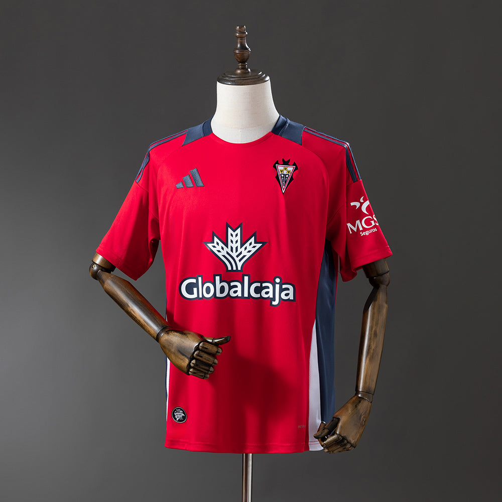74Camiseta Oficial Albacete Balompié Roja – Segunda Equipación