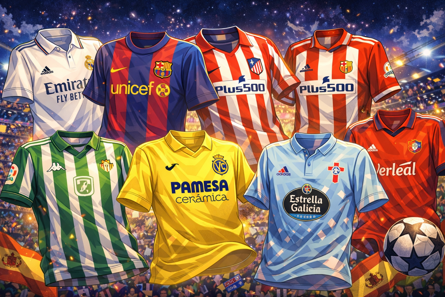 Camisetas de fútbol | Primera División española
