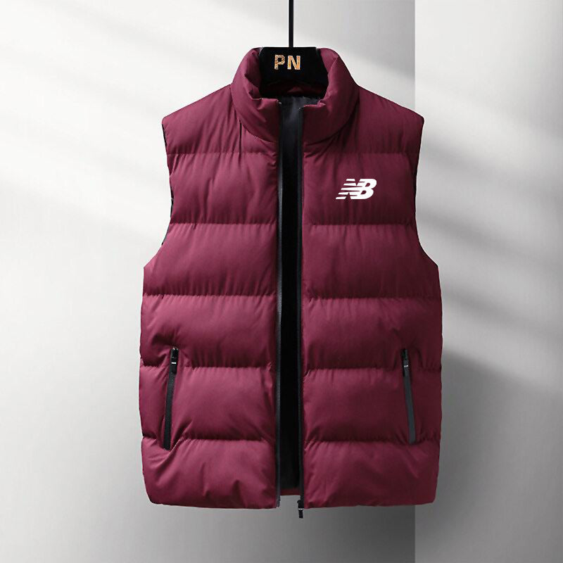 Chaleco acolchado estilo deportivo minimal