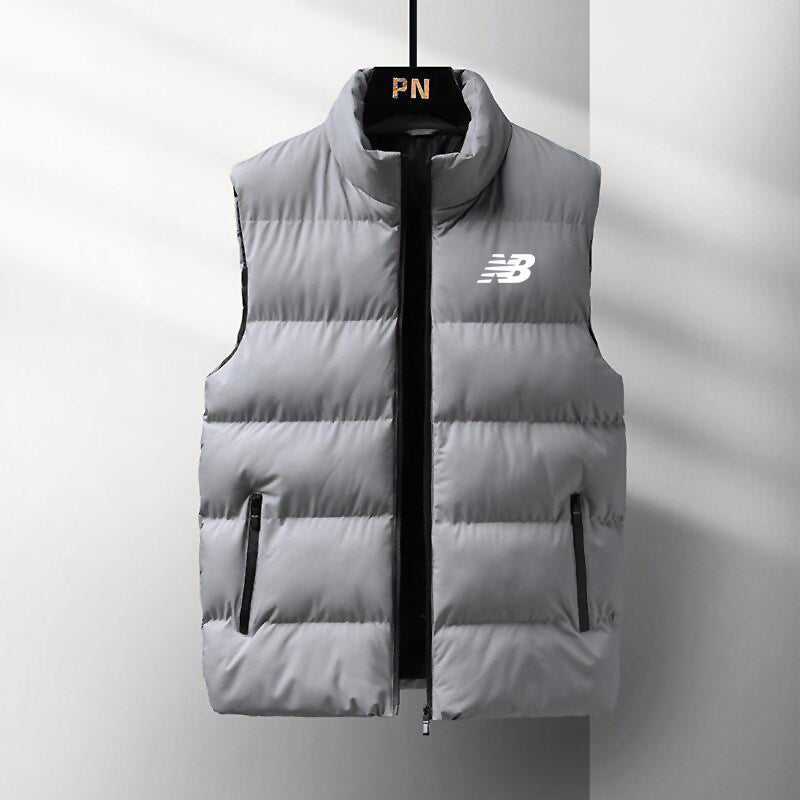 Chaleco acolchado estilo deportivo minimal