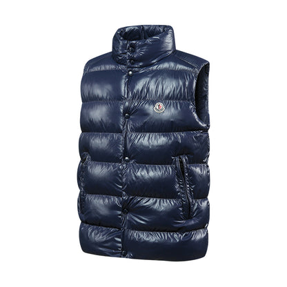 Chaleco acolchado brillante efecto glossy estilo urbano
