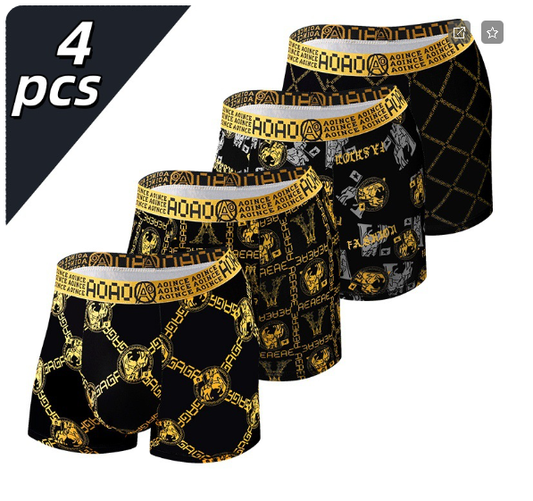 Pack 4 Bóxer Estampado Premium