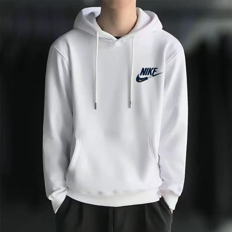 Sudadera Negra con Capucha y Gráfico Frontal – Streetwear Moderno