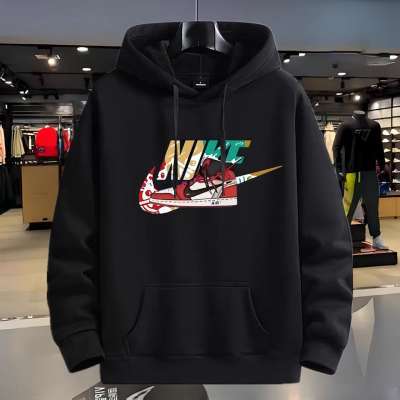 Sudadera  con Capucha y Gráfico Multicolor – Estilo Streetwear