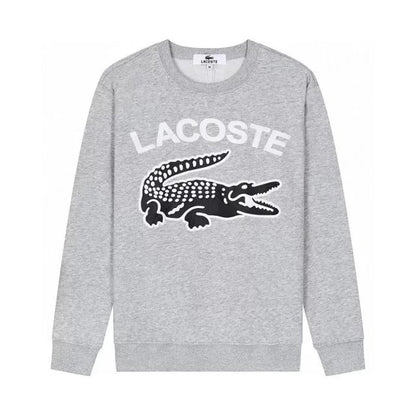 Sudadera Gris de Algodón con Diseño Frontal – Estilo Urbano Premium