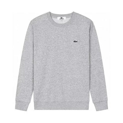 Sudadera Gris de Algodón con Diseño Frontal – Estilo Urbano Premium