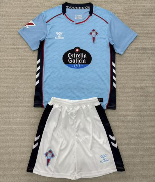 Segunda Equipación Celta de Vigo para Niños – Camiseta y Pantalón Oficial