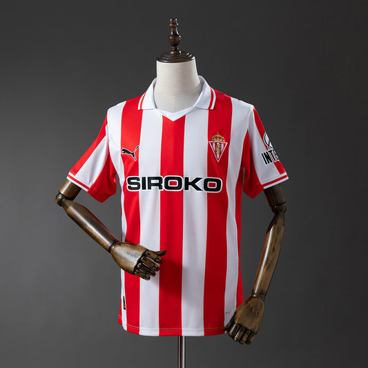 89Camiseta Oficial Real Sporting de Gijón – Primera Equipación