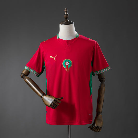 Camiseta Marruecos Primera Equipación – Roja