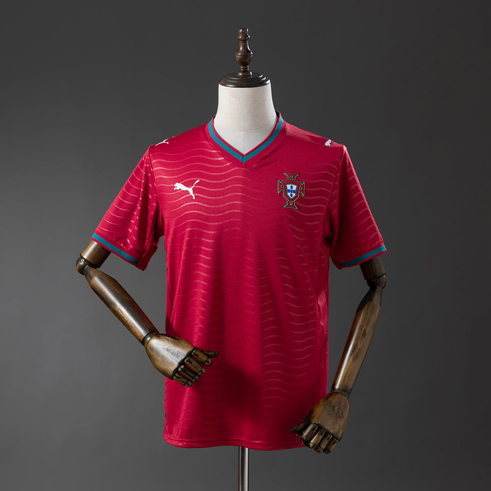 Camiseta Portugal Primera Equipación – Rojo