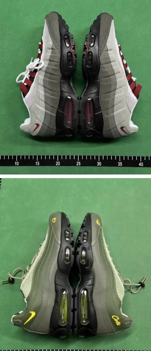Zapatillas deportivas con cámara de aire y suela acolchada
