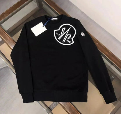 Sudadera Logo Circular Frontal Estilo Streetwear