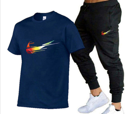 116Conjunto  Camiseta y Pantalón | Estilo Deportivo y Comodidad Diaria