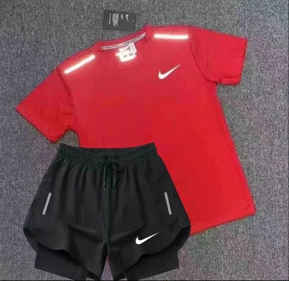 Camiseta Técnica Logo Frontal Estilo Deportivo