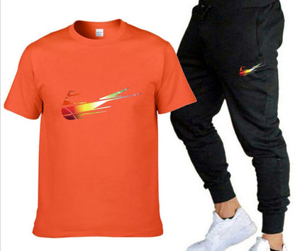 116Conjunto  Camiseta y Pantalón | Estilo Deportivo y Comodidad Diaria