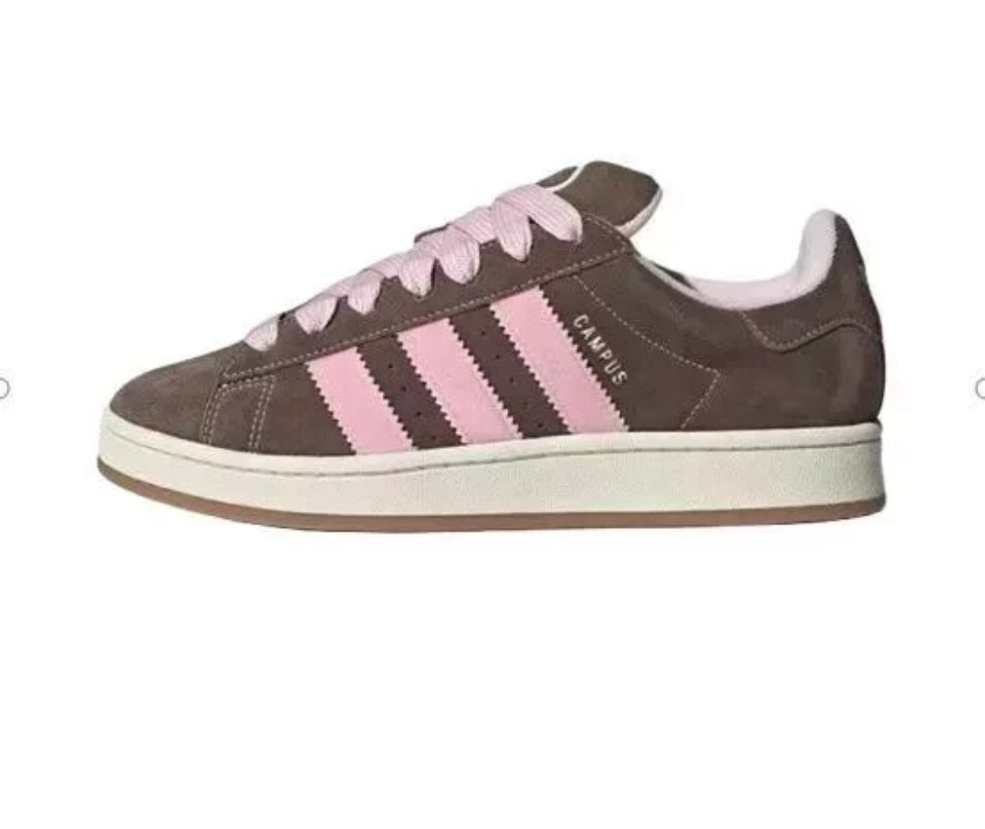 Zapatillas campus Rayas  Estilo Retro Urbano