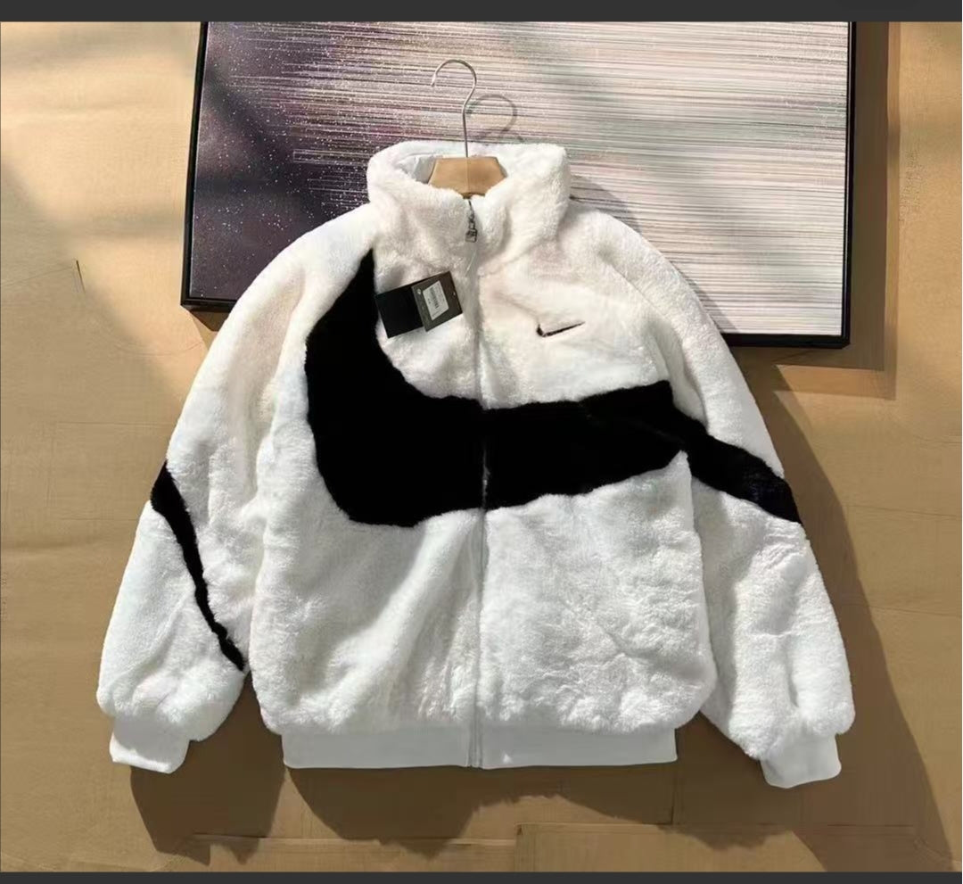 108Acolchada de Peluche Premium con Diseño Bicolor
