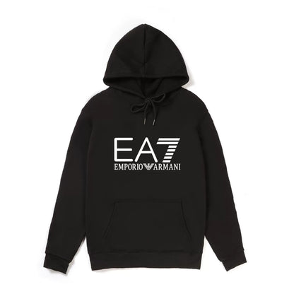 144Sudadera Premium con Capucha EA7 | Estilo Urbano de Alta Gama