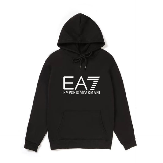 144Sudadera Premium con Capucha EA7 | Estilo Urbano de Alta Gama