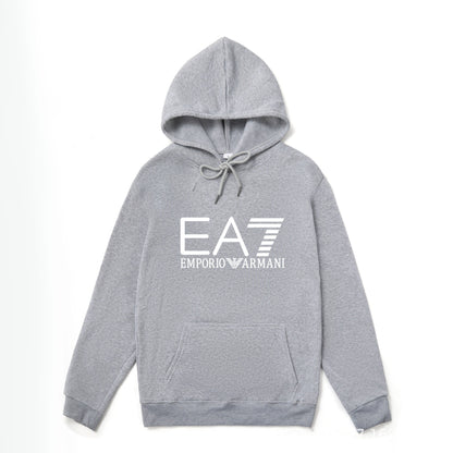 144Sudadera Premium con Capucha EA7 | Estilo Urbano de Alta Gama