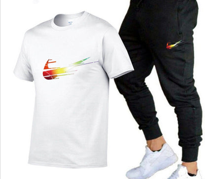 116Conjunto  Camiseta y Pantalón | Estilo Deportivo y Comodidad Diaria