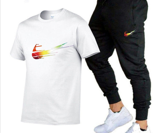 116Conjunto  Camiseta y Pantalón | Estilo Deportivo y Comodidad Diaria