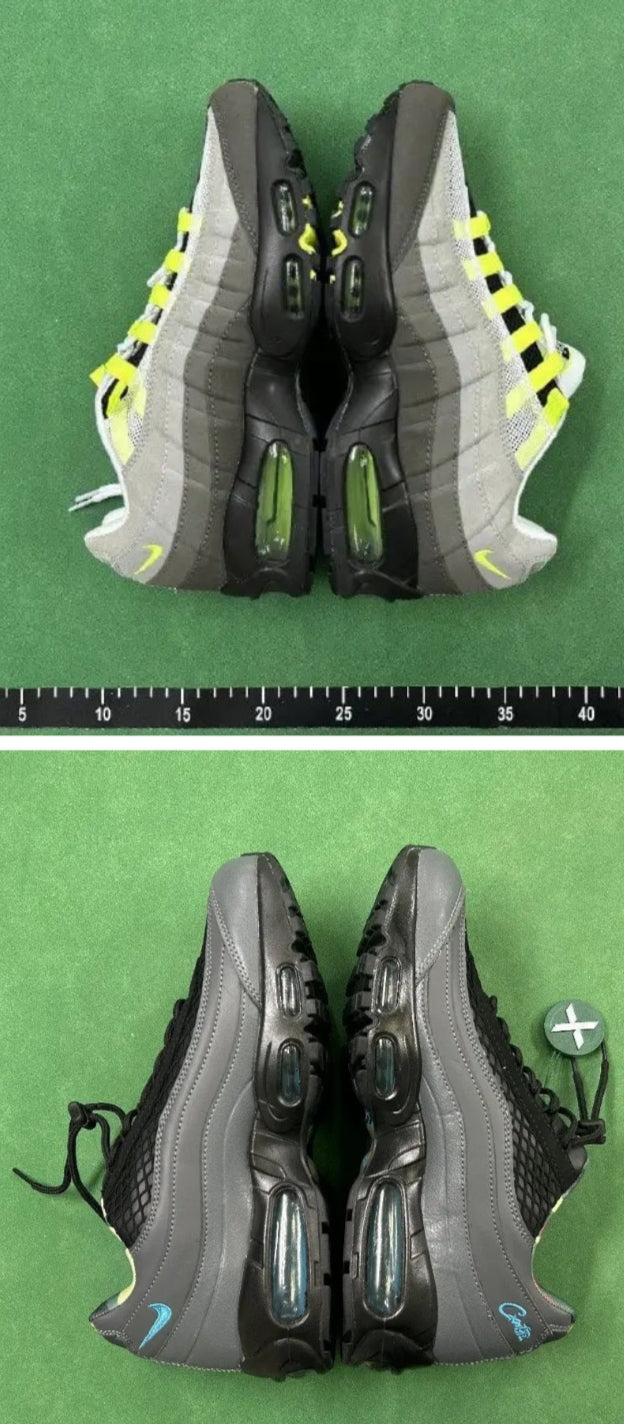Zapatillas deportivas con cámara de aire y suela acolchada