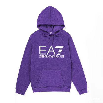 144Sudadera Premium con Capucha EA7 | Estilo Urbano de Alta Gama