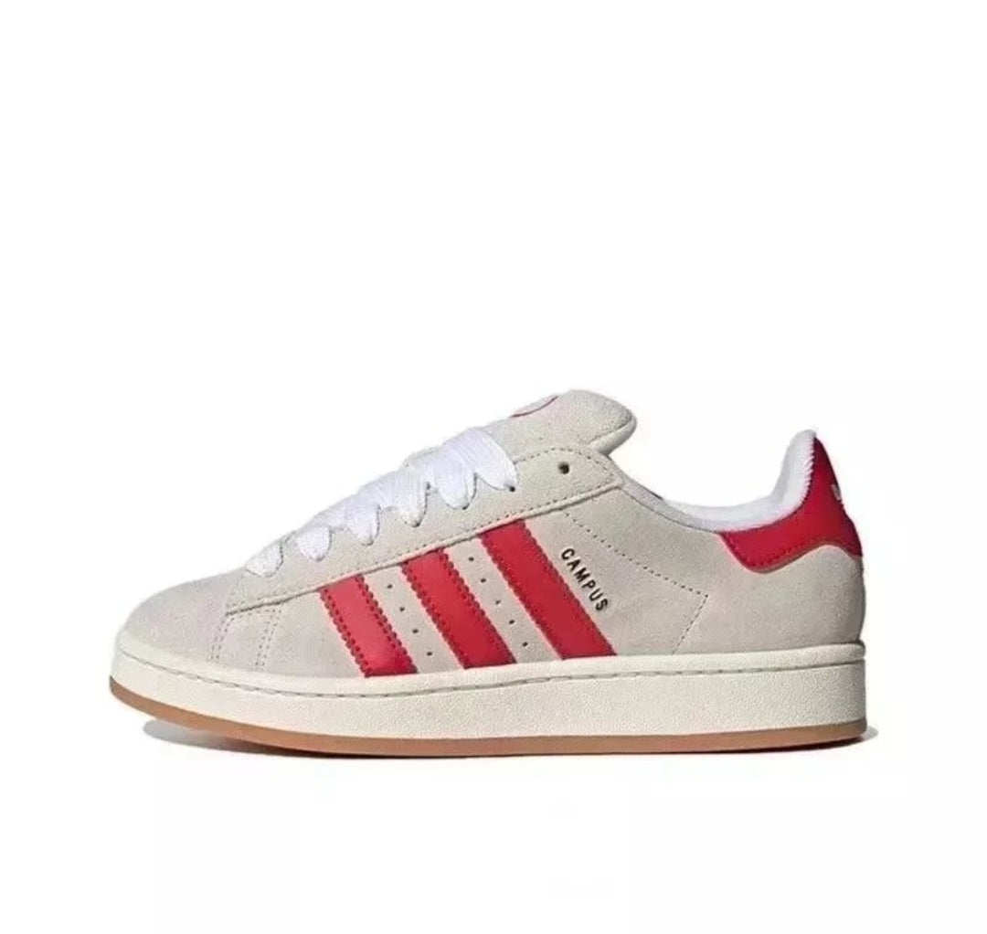 Zapatillas campus Rayas  Estilo Retro Urbano