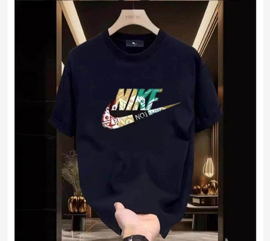 171Camiseta  Negra Logo NO.1 Multicolor – Estilo Urbano Moderno
