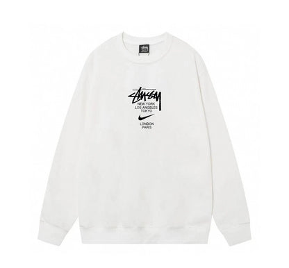 Sudadera Logo Tipográfico Frontal Estilo Streetwear