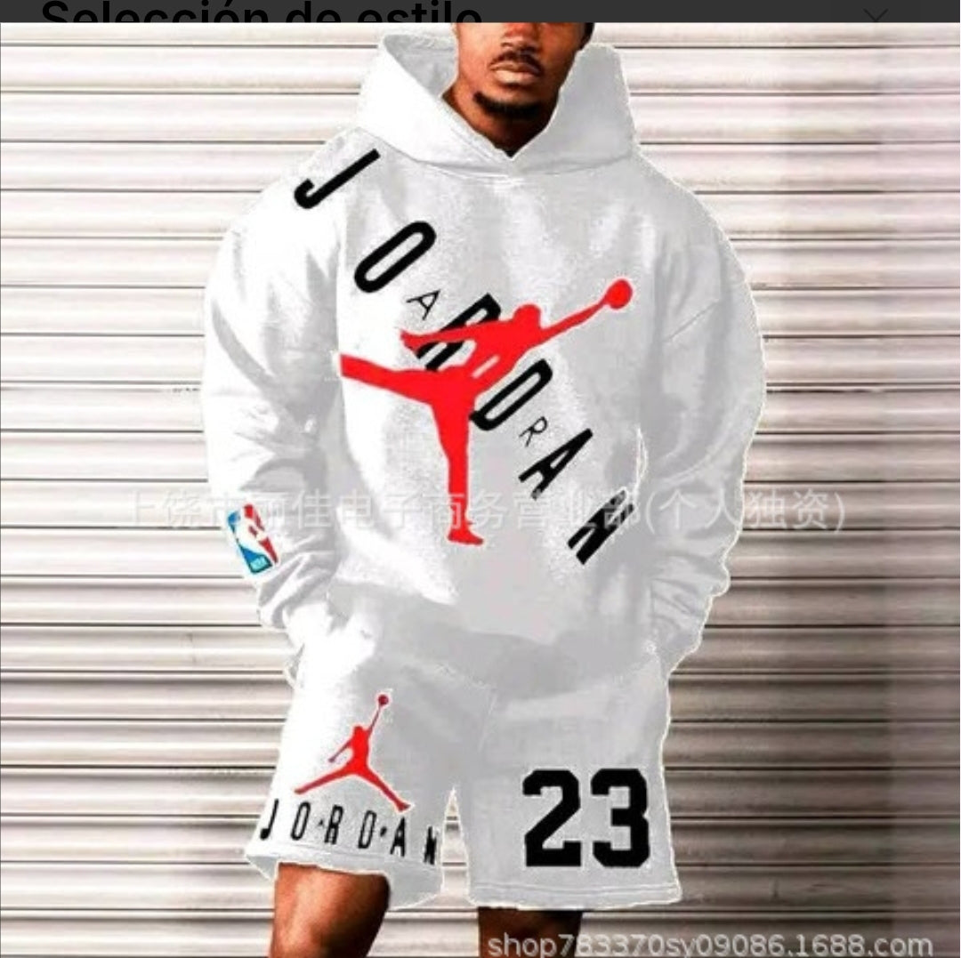 94Conjunto Urbano Premium con Gráficos Icónicos y Numeración Deportiva