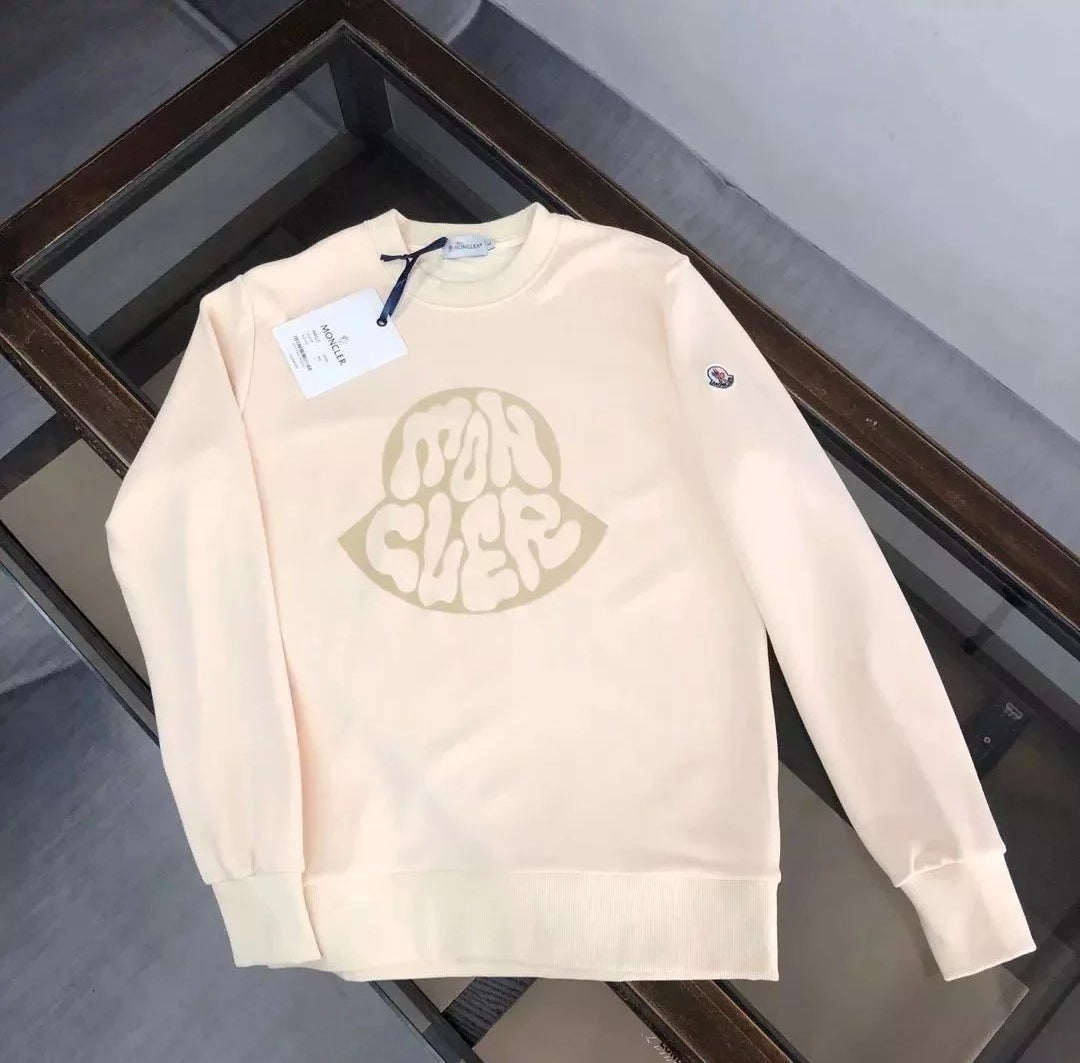 Sudadera Logo Circular Frontal Estilo Streetwear