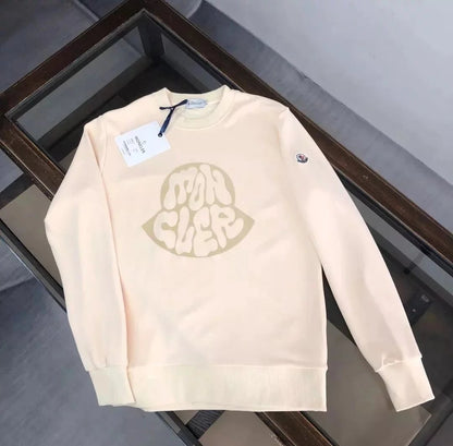 Sudadera Logo Circular Frontal Estilo Streetwear