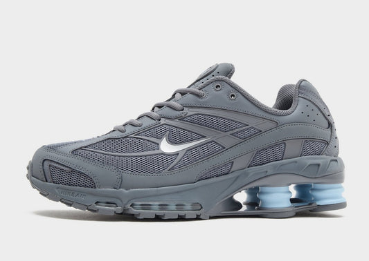 101Zapatillas Deportivas azules/grises con Amortiguación Visible y Diseño Técnico