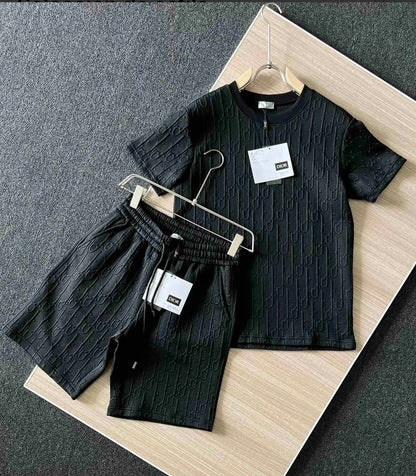 Conjunto Camiseta y Short Relieve Monograma Premium