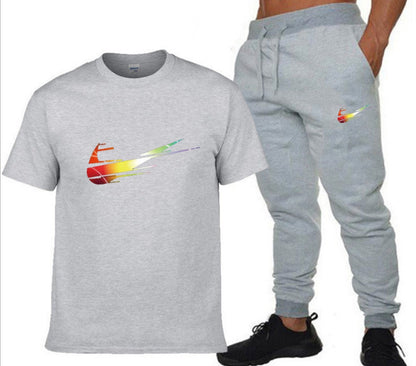 116Conjunto  Camiseta y Pantalón | Estilo Deportivo y Comodidad Diaria