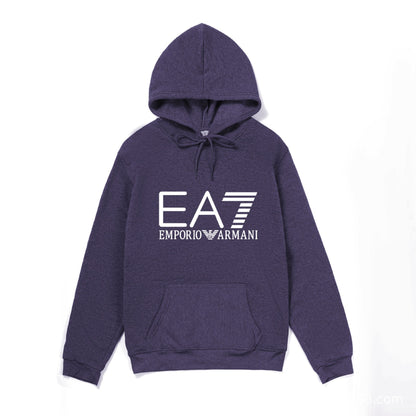 144Sudadera Premium con Capucha EA7 | Estilo Urbano de Alta Gama