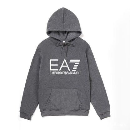 144Sudadera Premium con Capucha EA7 | Estilo Urbano de Alta Gama
