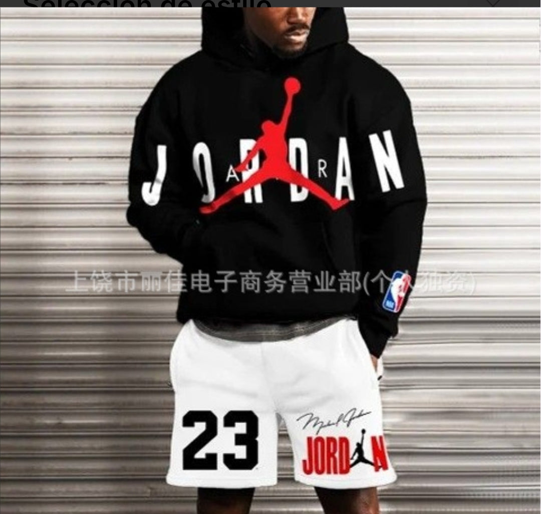 94Conjunto Urbano Premium con Gráficos Icónicos y Numeración Deportiva