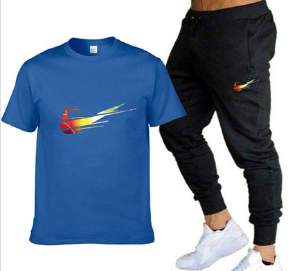 116Conjunto  Camiseta y Pantalón | Estilo Deportivo y Comodidad Diaria