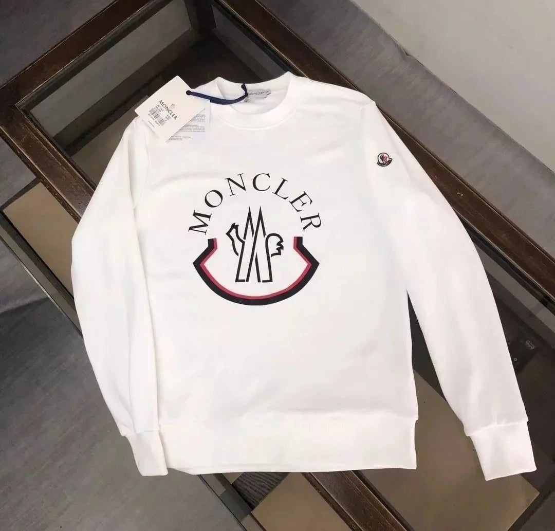 Sudadera Logo Circular Frontal Estilo Streetwear
