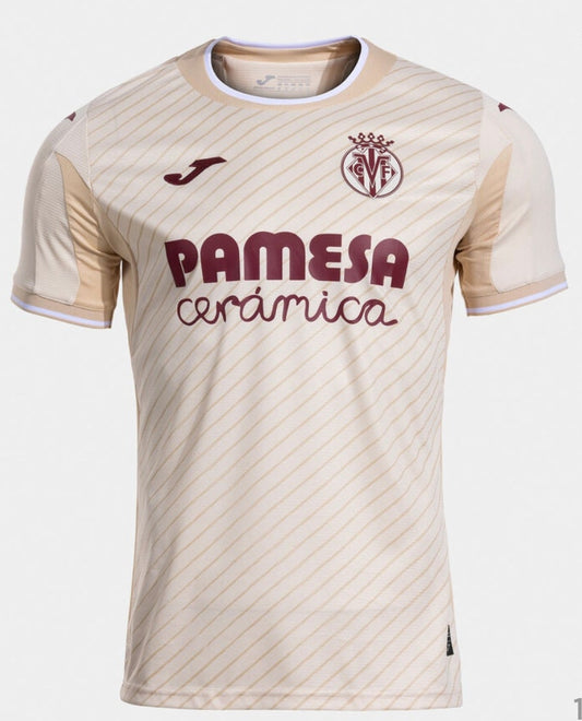 152Camiseta Villarreal CF Beige (Visitante)